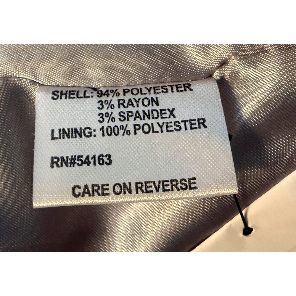 Calvin Klein Womens Pink Double Breasted Peacoat Wool Blend Jacket Size 10 NEW - Picture 11 of 13